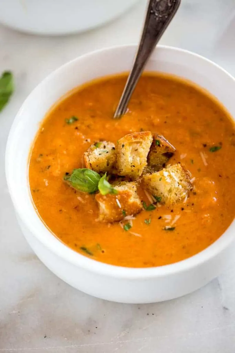 Creamy Tomato Basil Soup