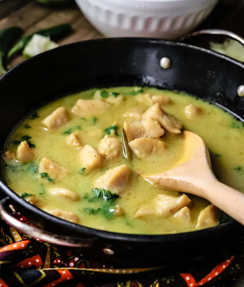 20 Minute Coconut Lime Chicken Curry