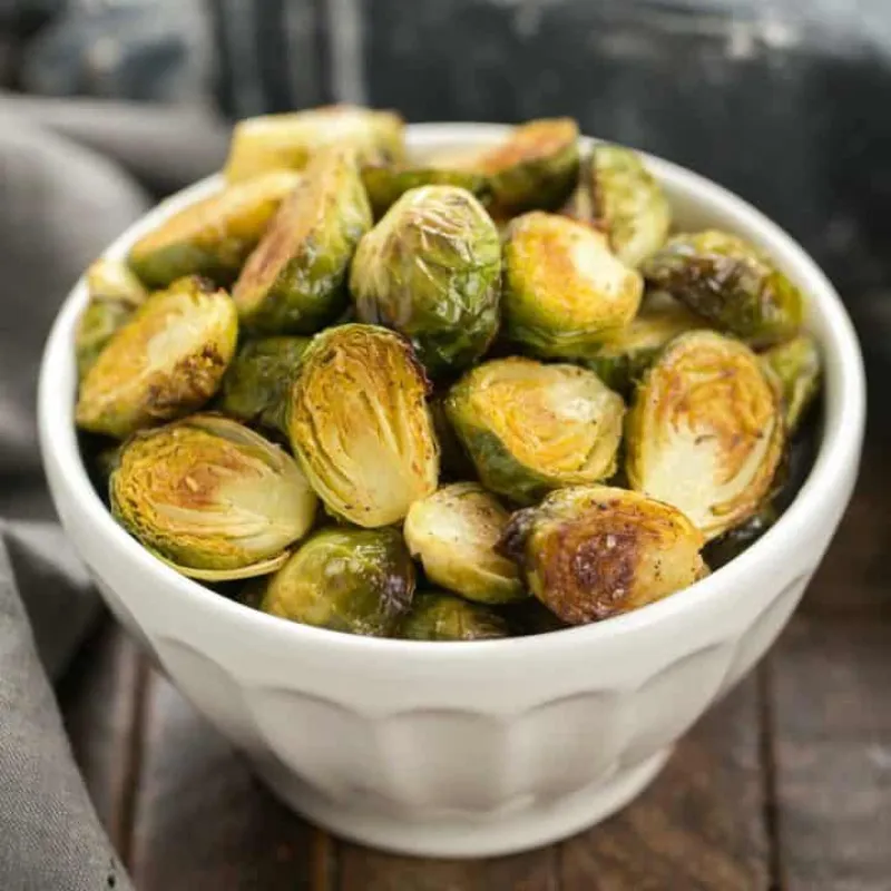 Honey Mustard Roasted Brussels Sprouts Recipe
