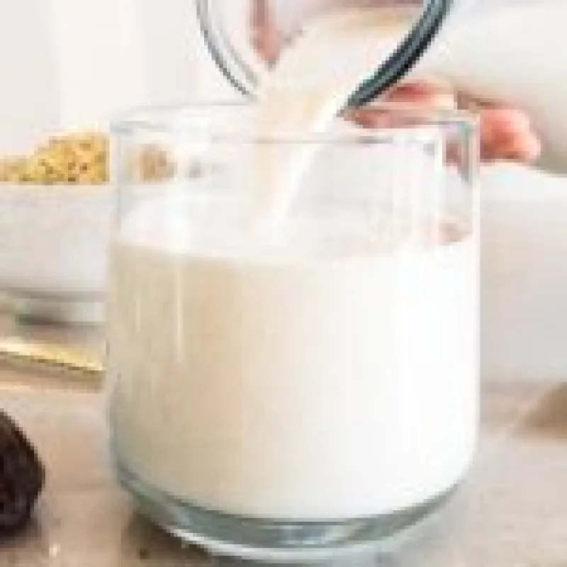 Creamy Peanut Butter Hemp Milk