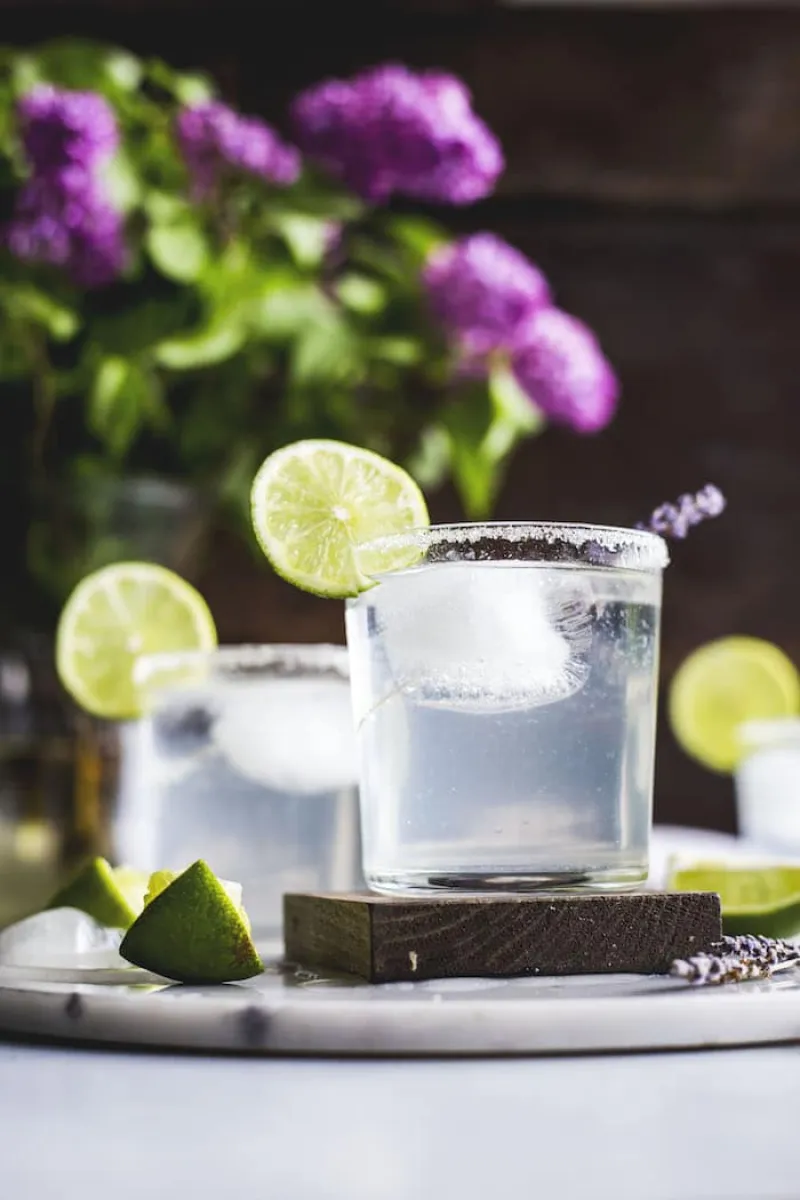 Simple Lavender Margarita