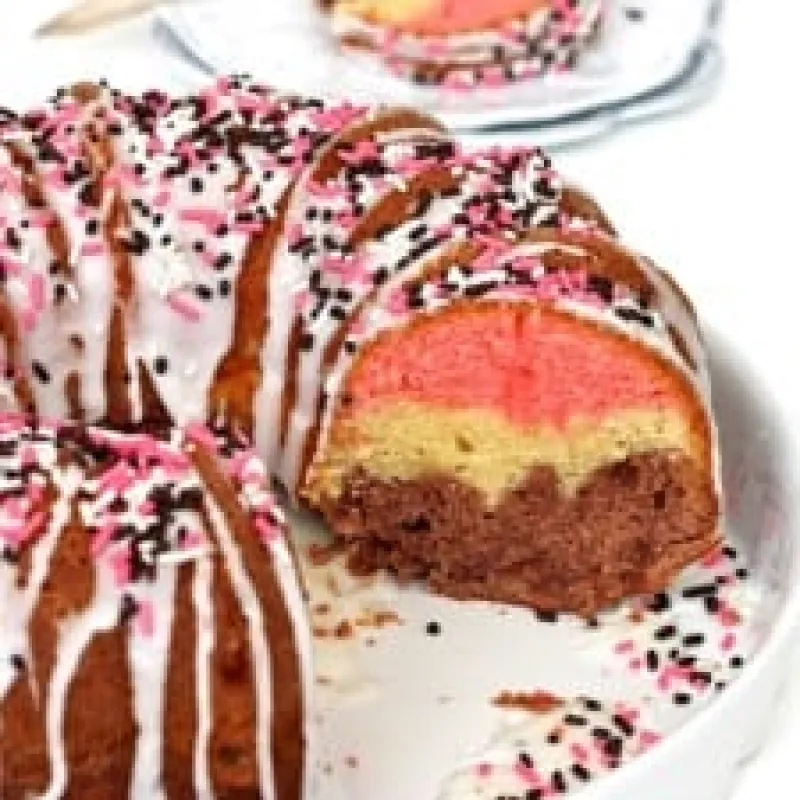 Neapolitan Pound Cake