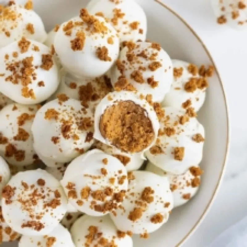 Pumpkin Spice Cake Balls