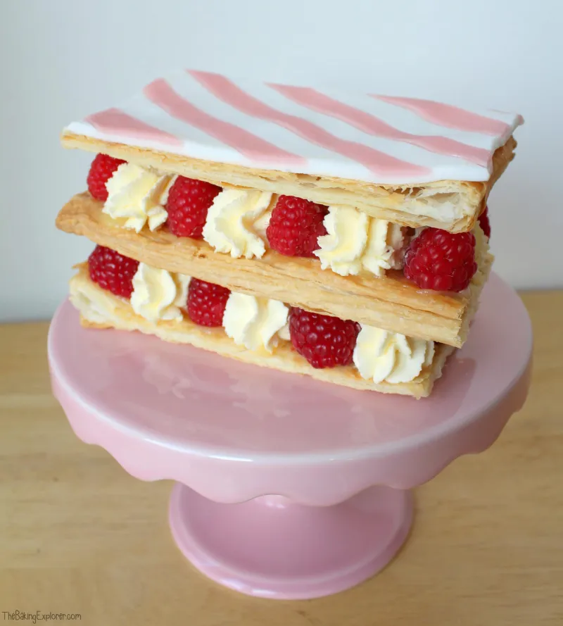 Raspberry Mille Feuille