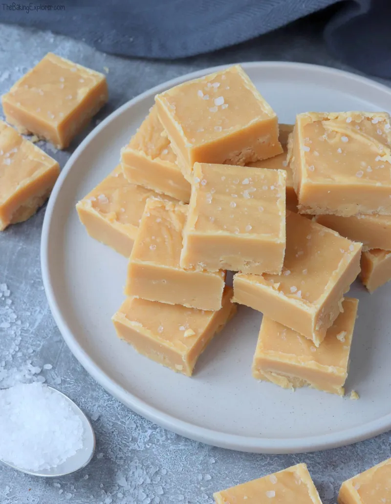 Salted Caramel Fudge
