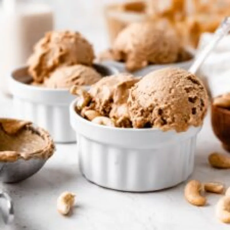 Vegan Cashew Milk Ice Cream Recipe (No Churn, Paleo)