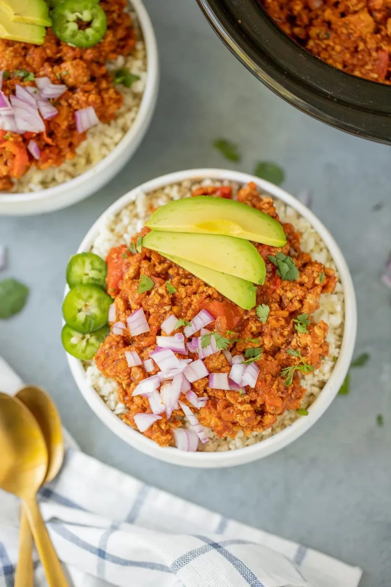 Turkey Chili with No Beans