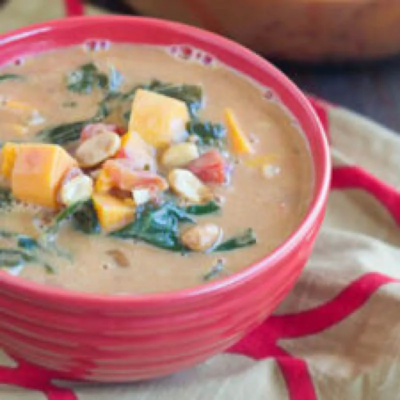 African Sweet Potato and Peanut Stew Recipe