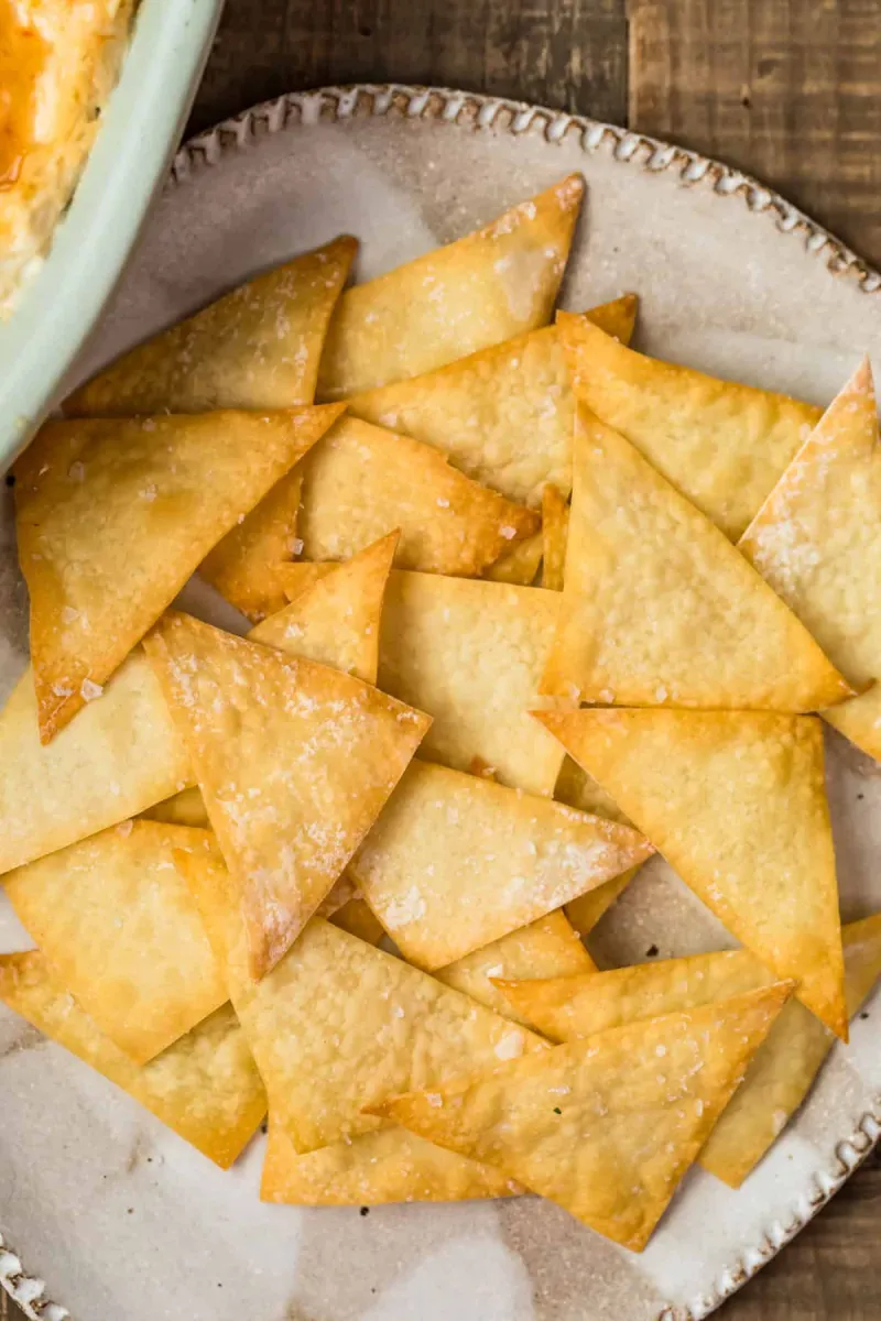 Baked Wonton Chips