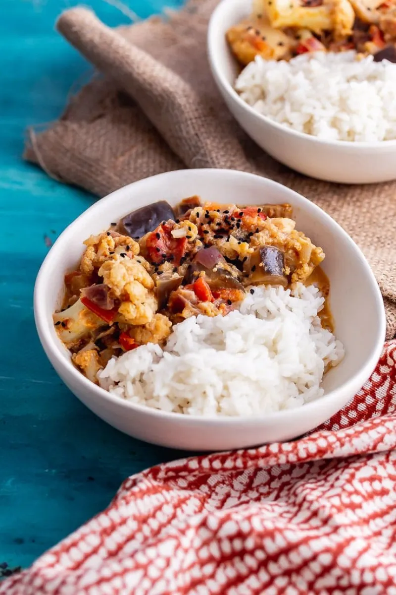 Pressure Cooker Vegetable Curry