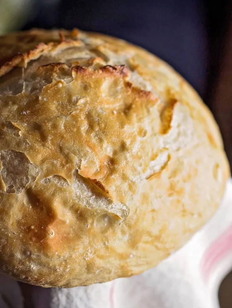 No knead dutch oven bread