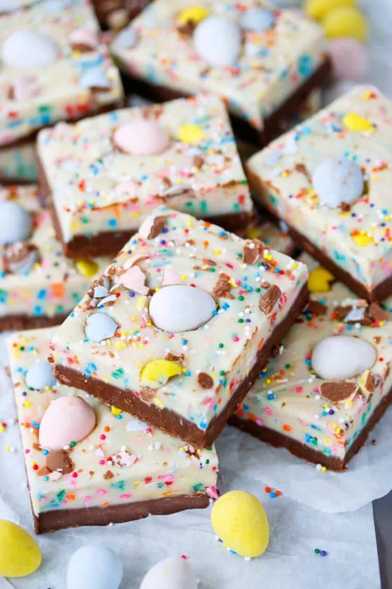 Easy Easter Fudge