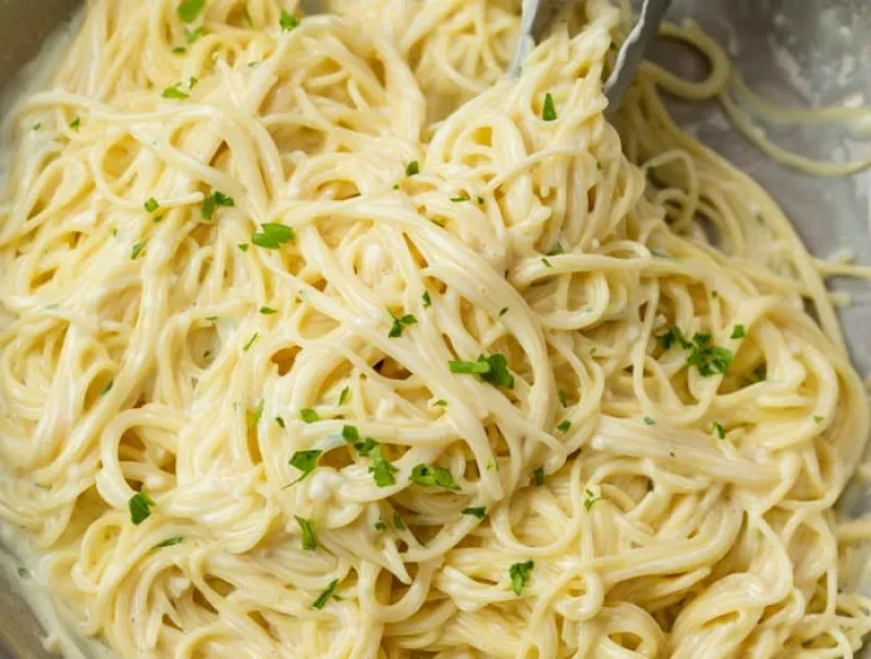 Garlic Parmesan Pasta (One Pot!)