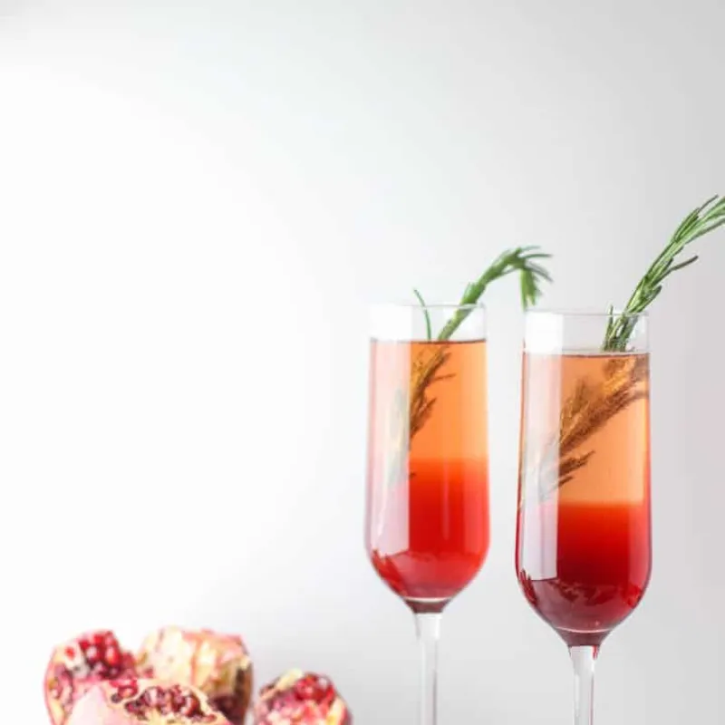 Pomegranate Rosemary Spritzer