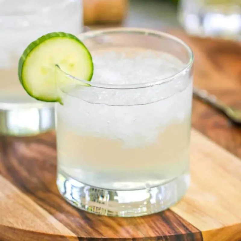 Cucumber Vodka Elderflower Cocktail