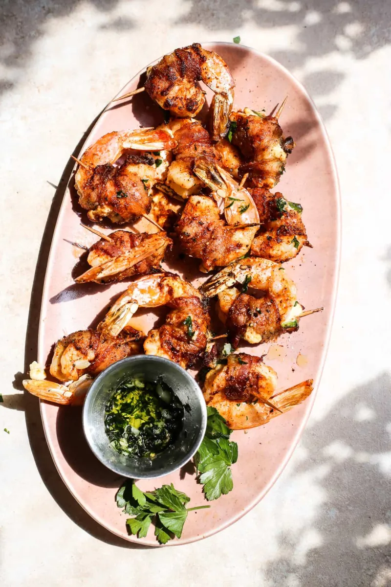 Shrimp en Brochette