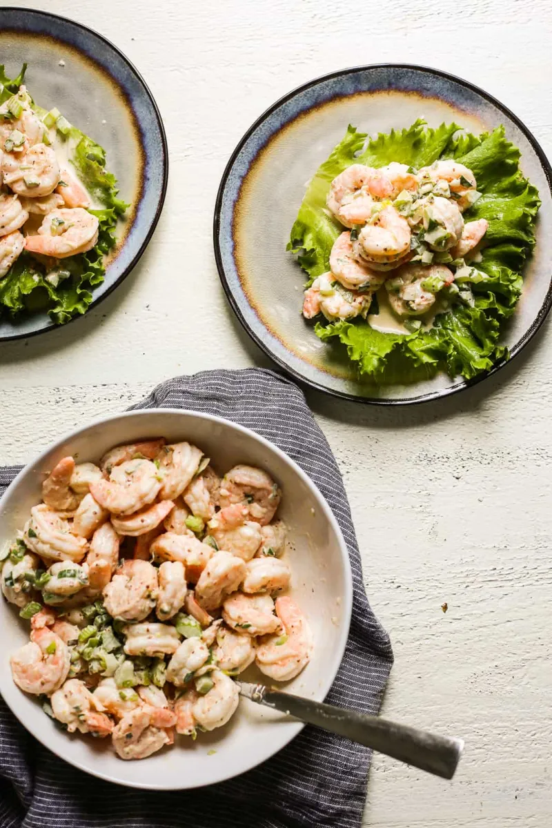 Shrimp Remoulade Lettuce Cups