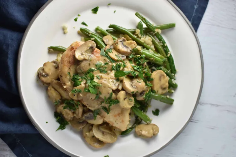 Chicken Marsala (with no wine!)