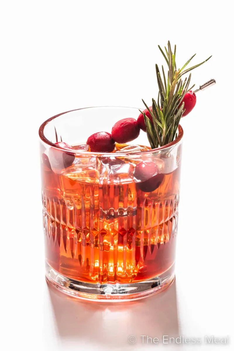 Cranberry Bourbon Sour Recipe