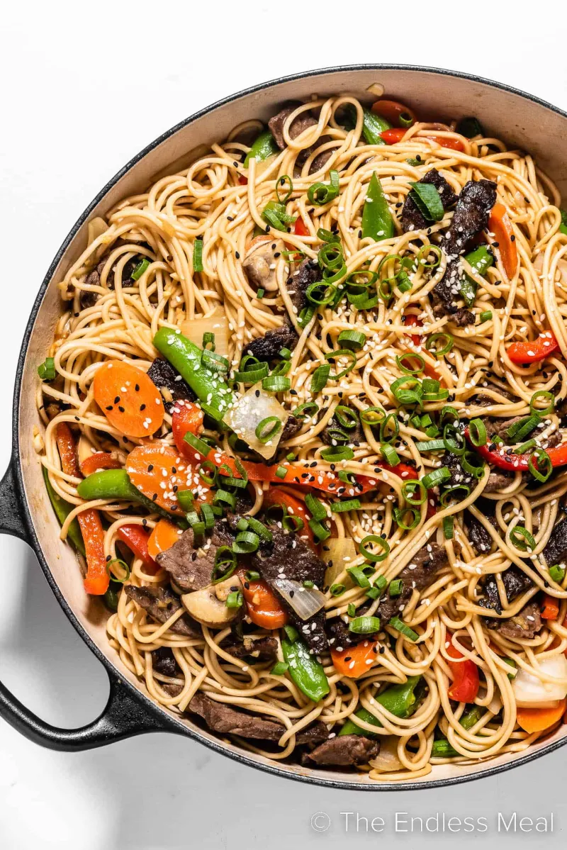 Beef Stir Fry with Noodles Recipe