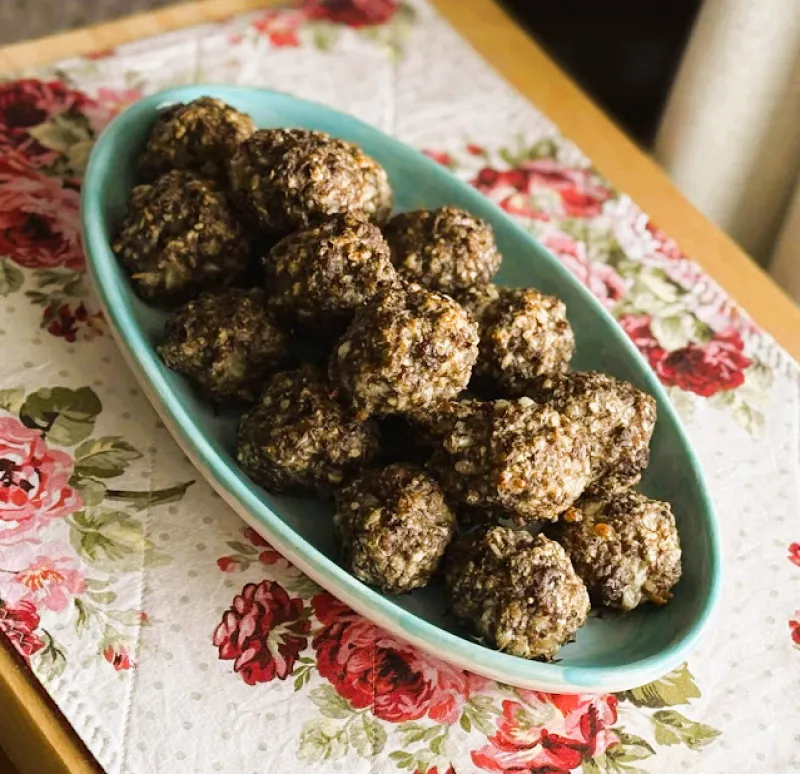Easy Oven Meatballs from Scratch