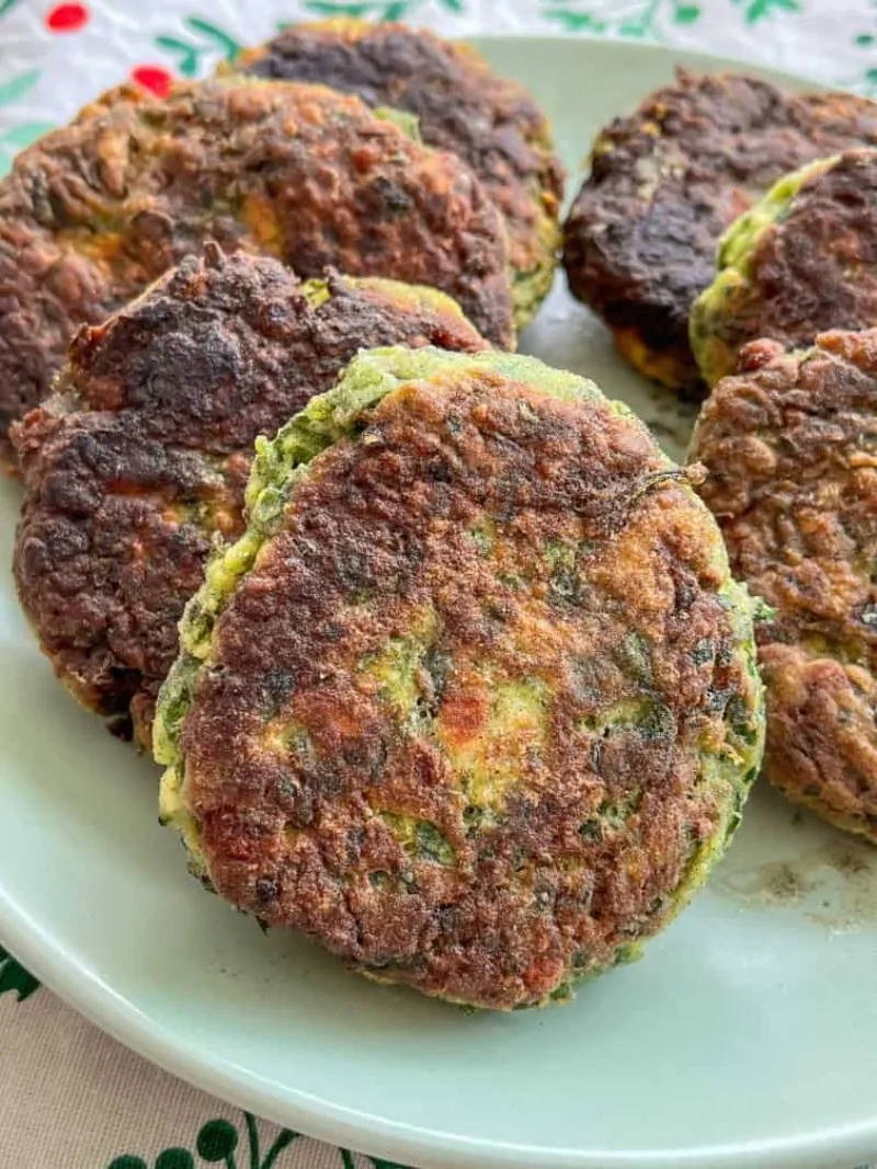 Ricotta Burgers with Feta Cheese and Parsley