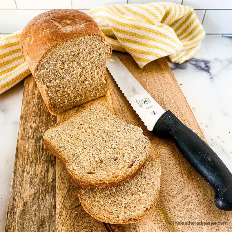 Whole Wheat Sandwich Bread Recipe