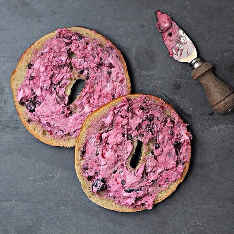 Homemade Berry Cream Cheese 