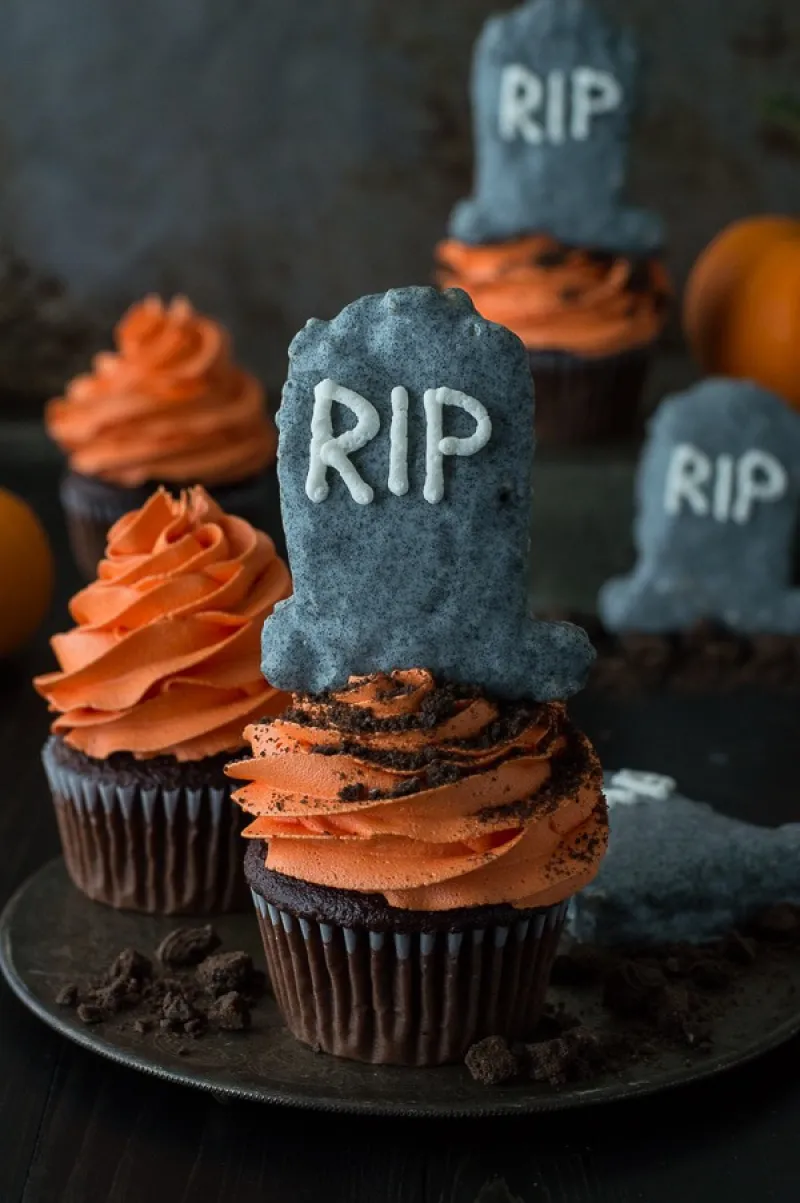 Tombstone Cupcakes