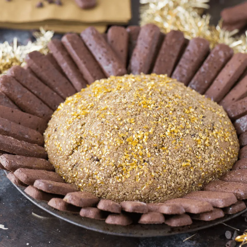 New Year's Eve Cheesecake Ball