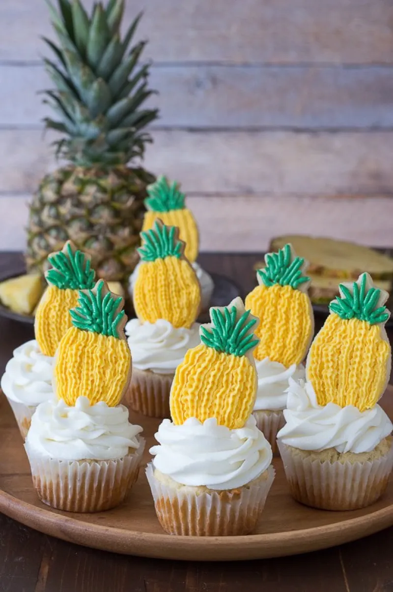 Pineapple Cupcakes