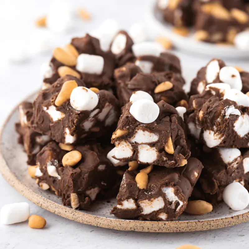 Rocky Road Fudge