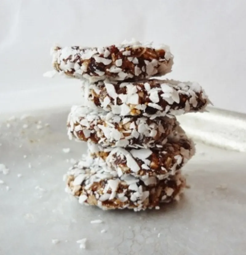 No Bake Trail Mix Cookies (Paleo and Vegan)
