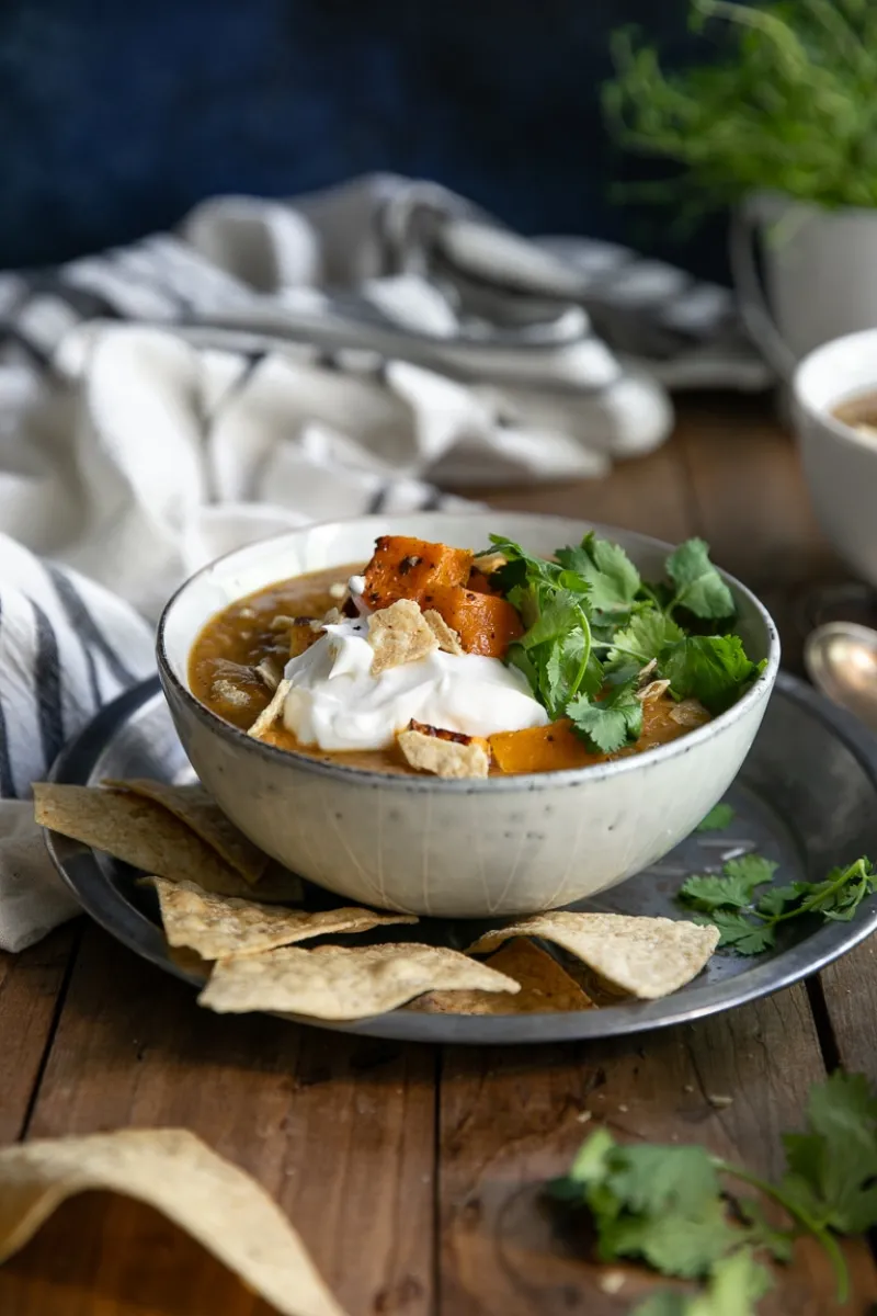 Butternut Squash Black Bean Soup Recipe