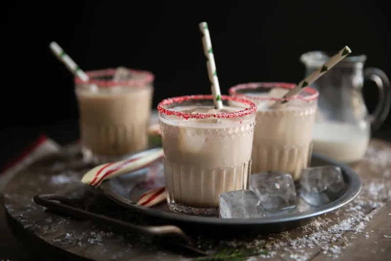 Holiday Peppermint White Russian Recipe