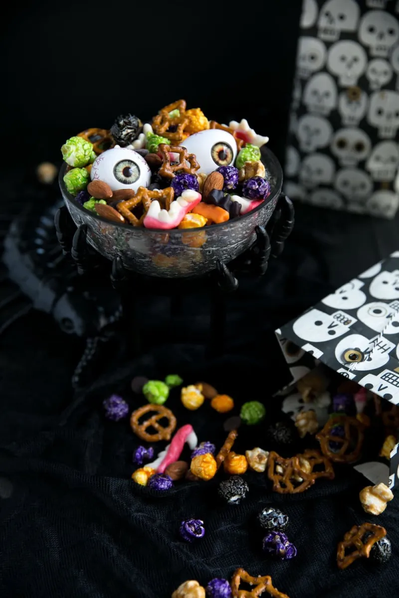 Halloween Monster Mash Party Mix Recipe