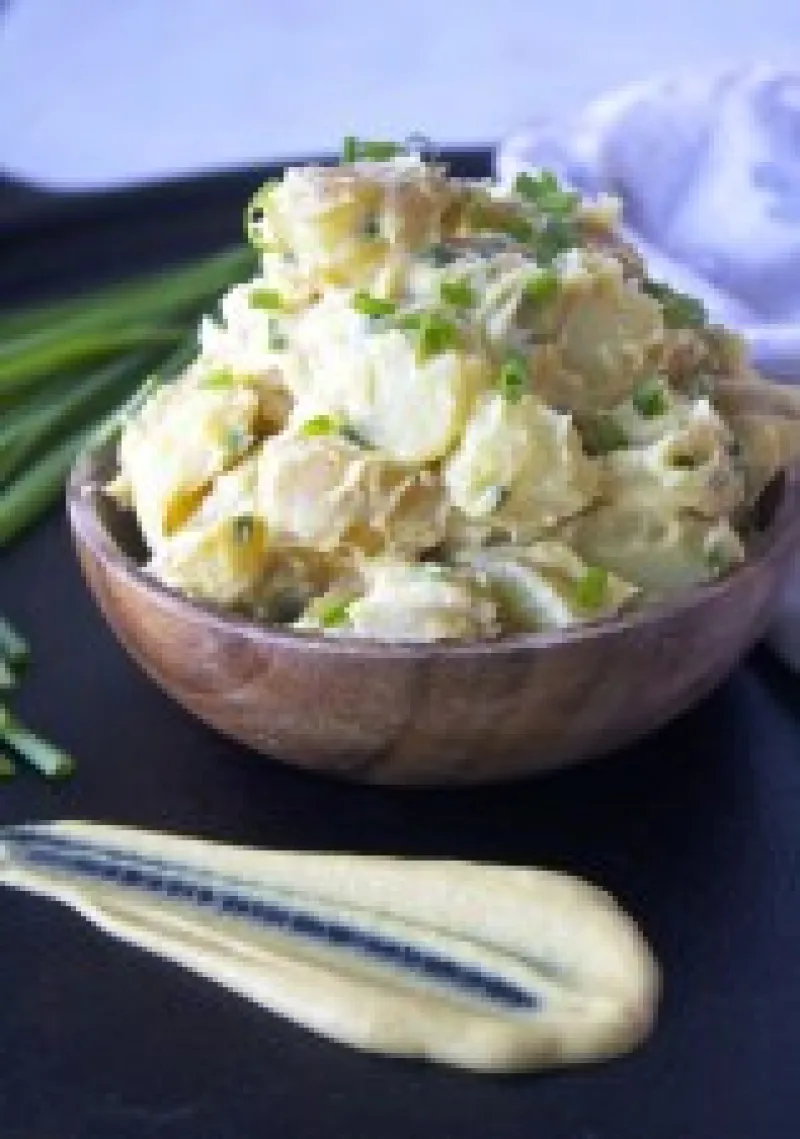 Mustard Chive Potato Salad