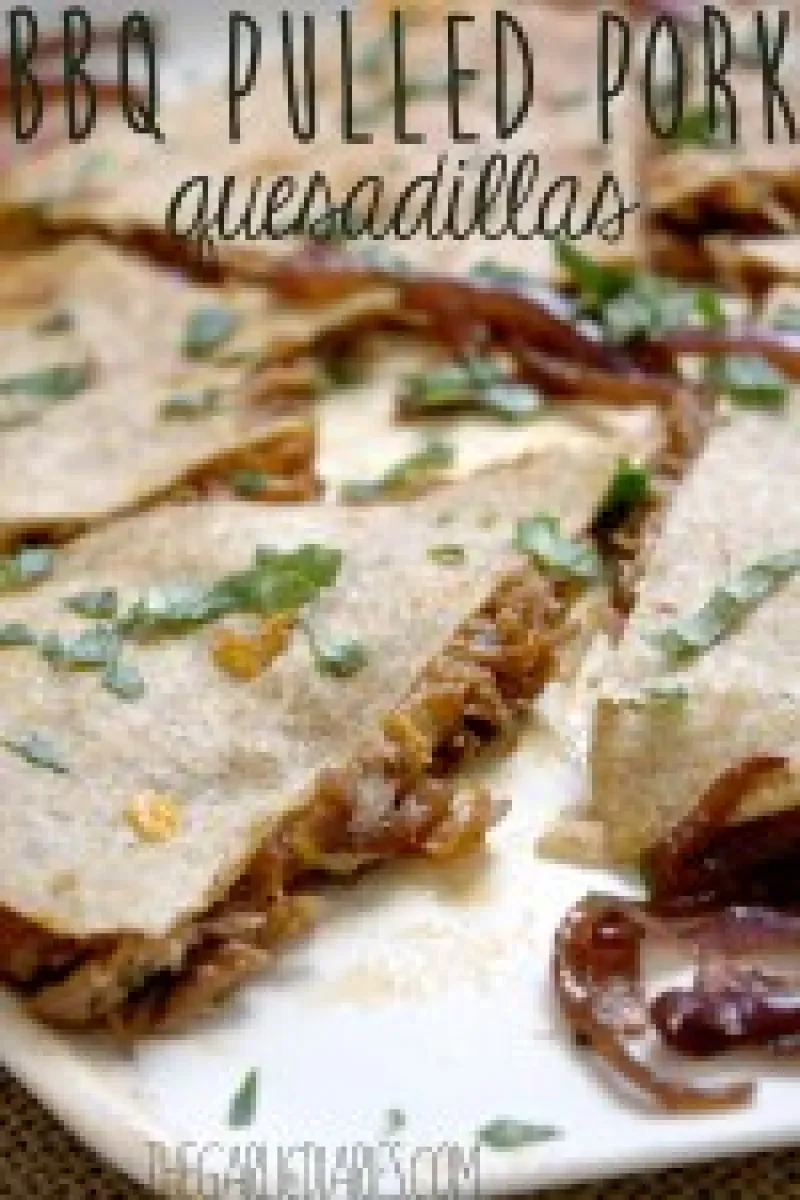 BBQ Pulled Pork Quesadillas