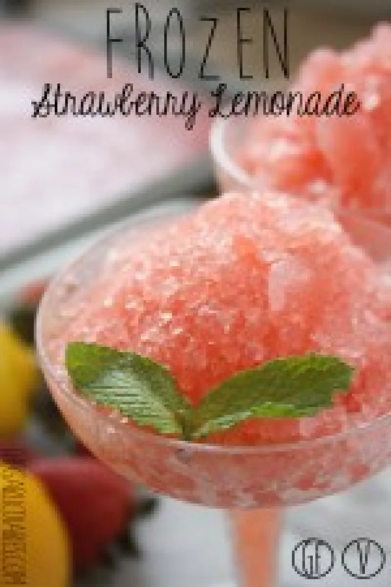 Frozen Strawberry Lemonade