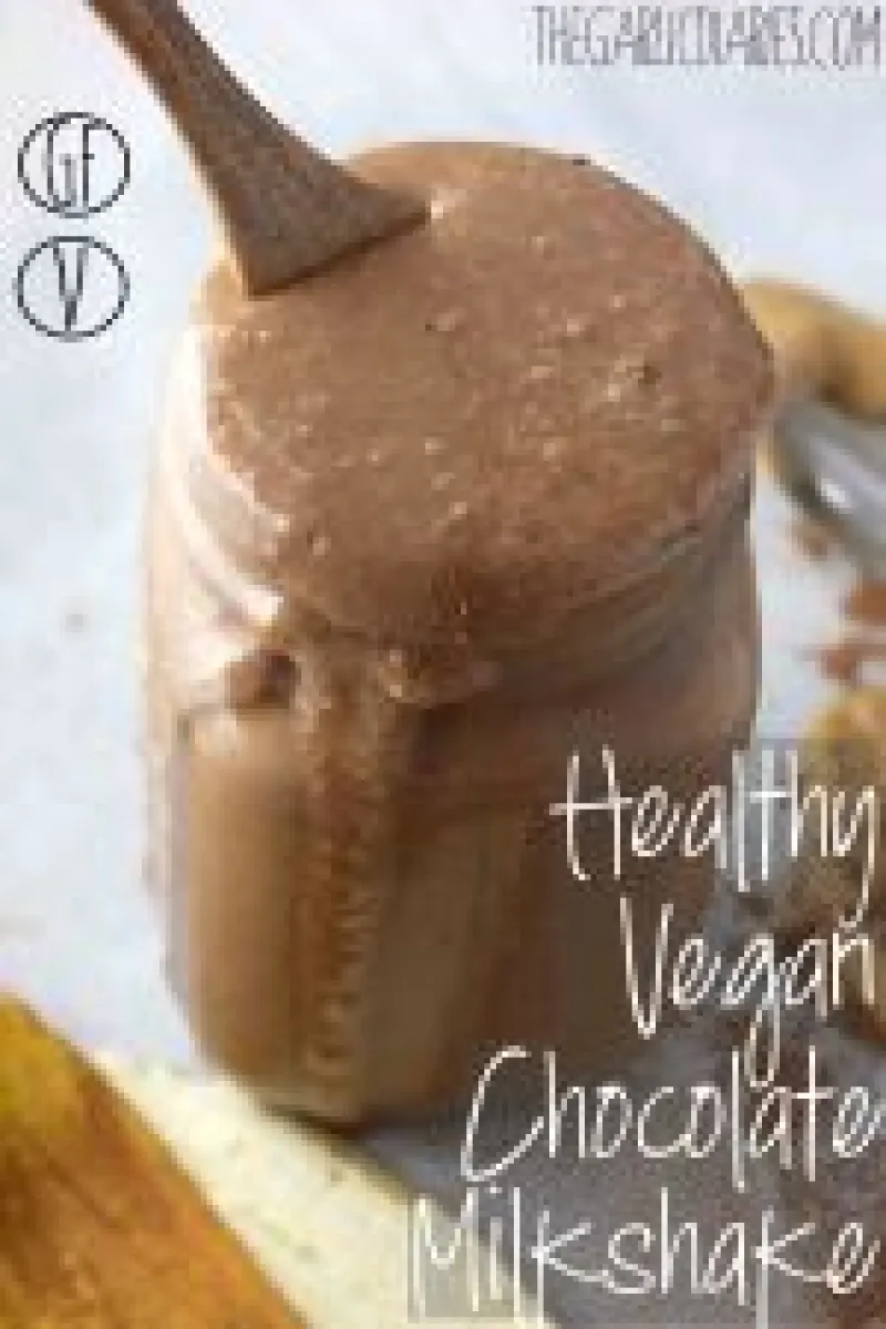Healthy Vegan Chocolate Milkshake