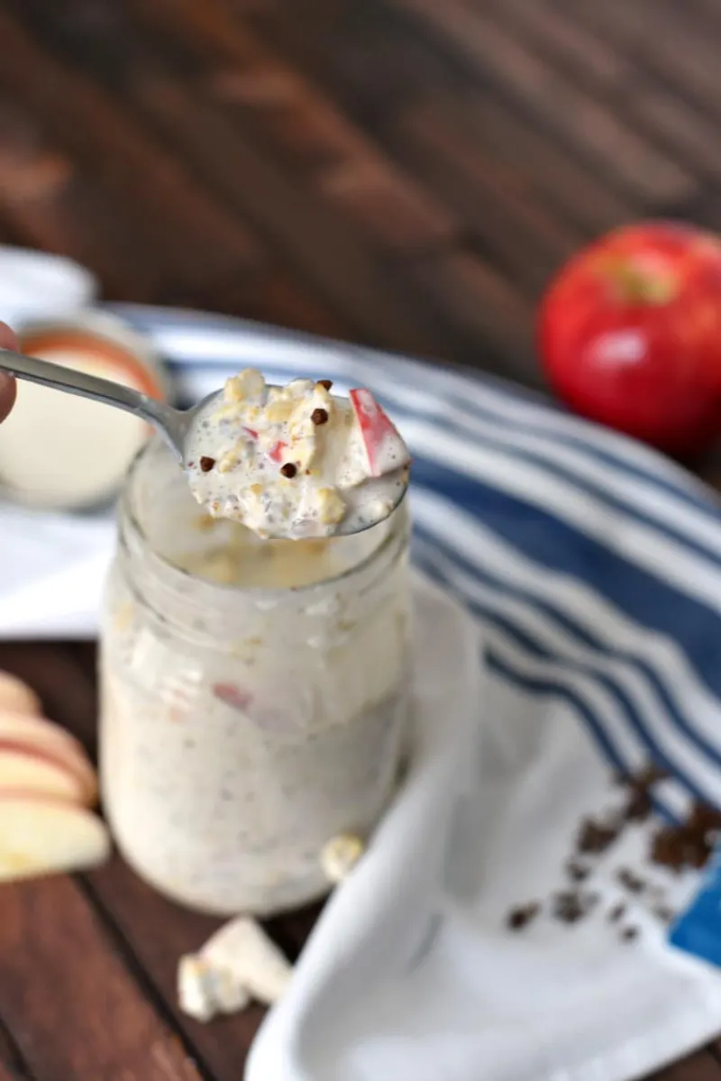 Apple Pie Overnight Oats