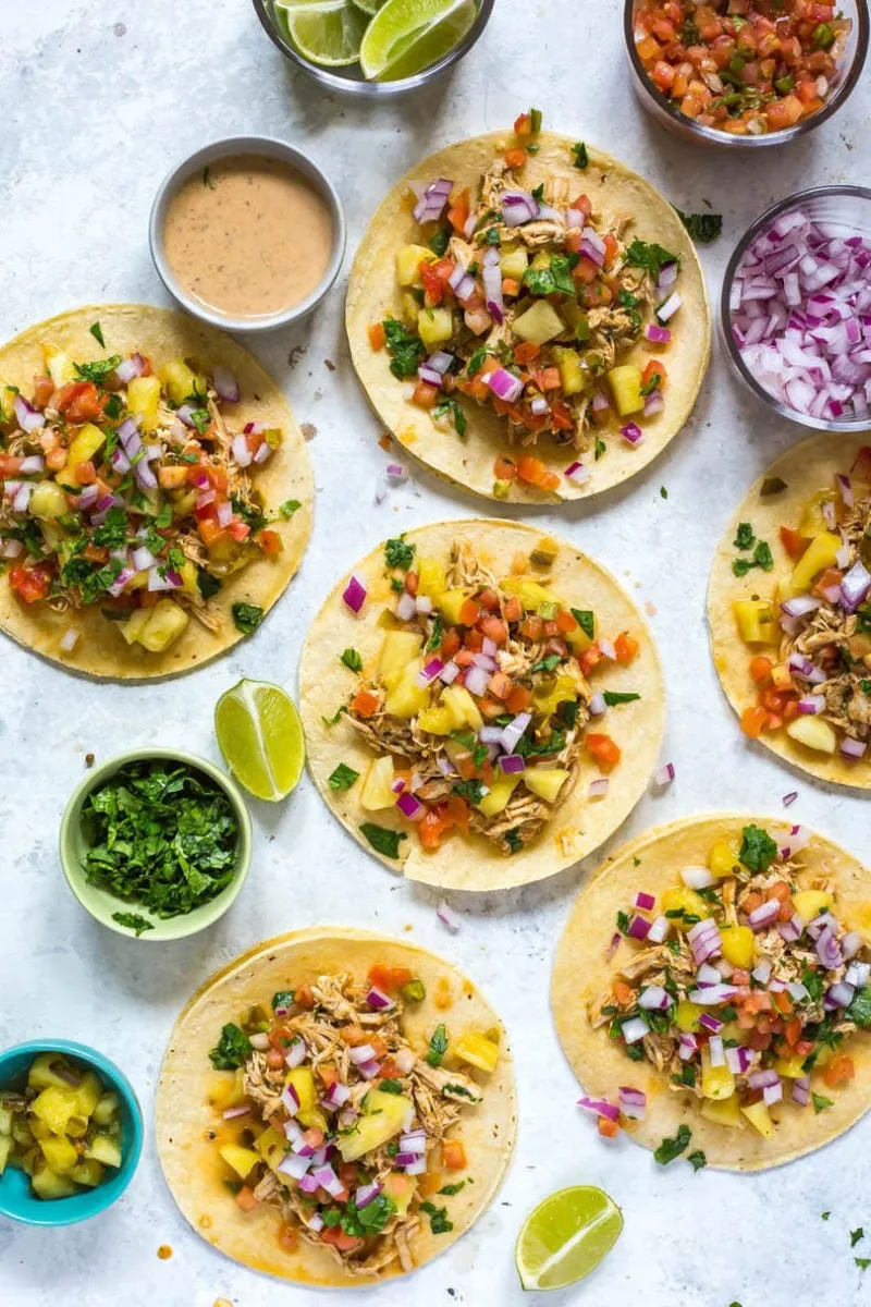 Crockpot Chicken Tacos