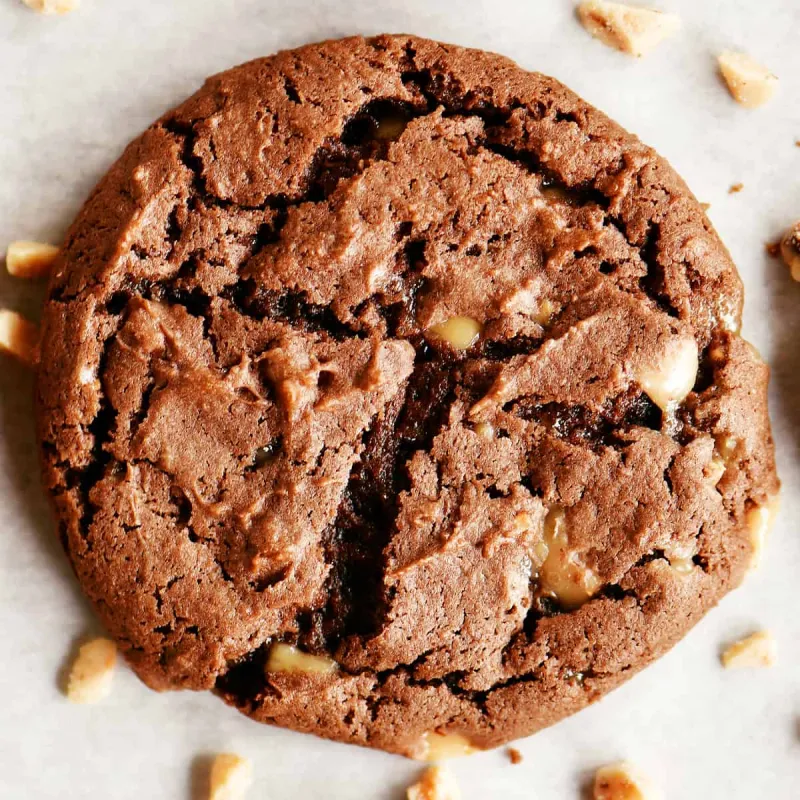 Chocolate Cake Mix Cookies