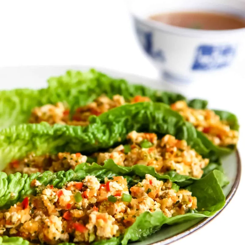 Tofu Lettuce Wraps