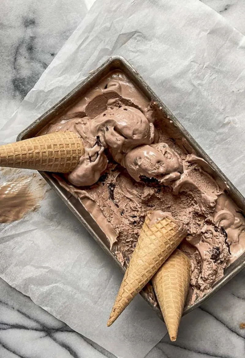 No-Churn Nutella Ice Cream