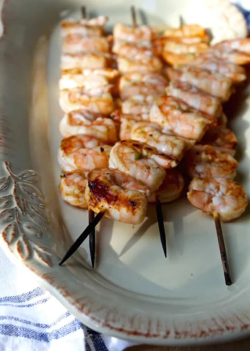 Grilled Shrimp Skewers