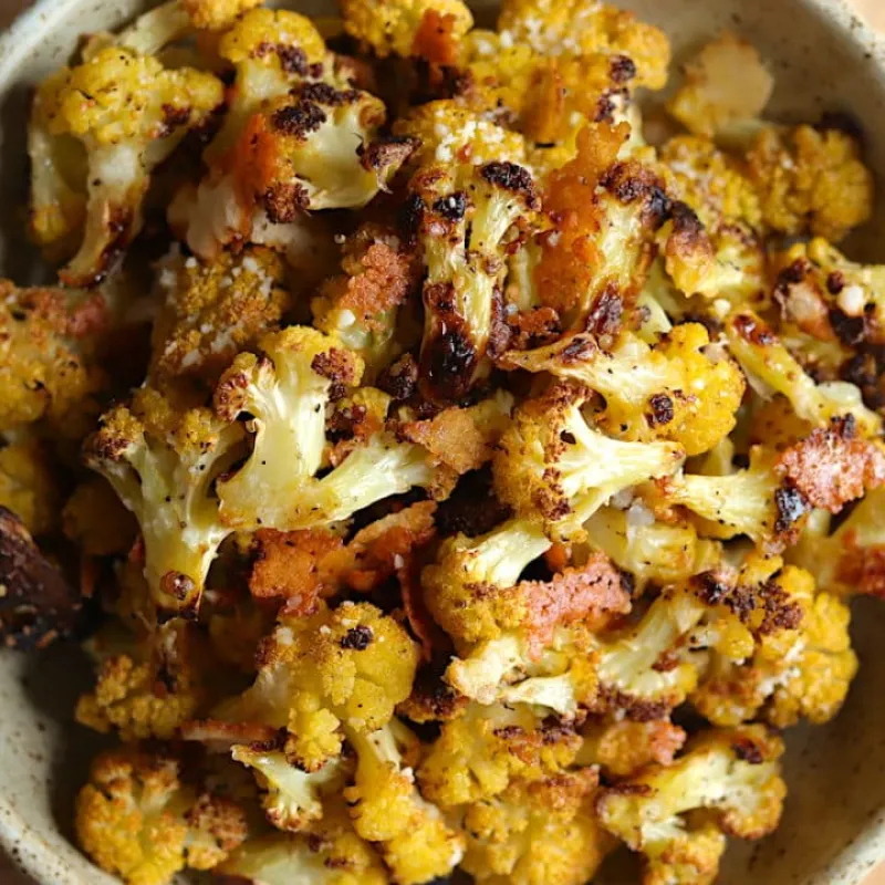 Parmesan Roasted Cauliflower