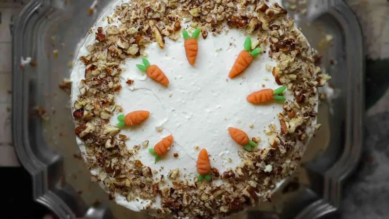 The Best Vegan Carrot Cake.
