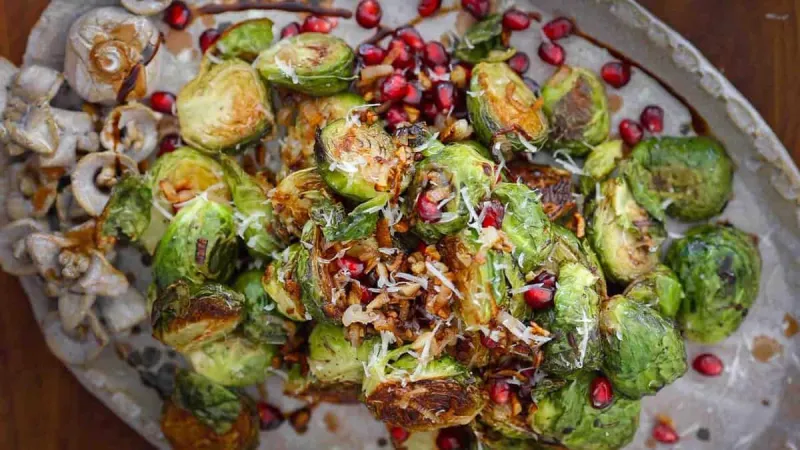 Perfect Roasted Brussels Sprouts.