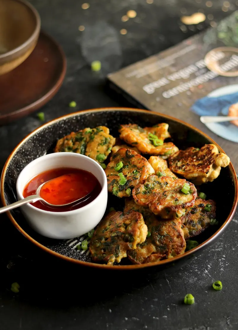 Amanda's Vegan Vegetable Fritters